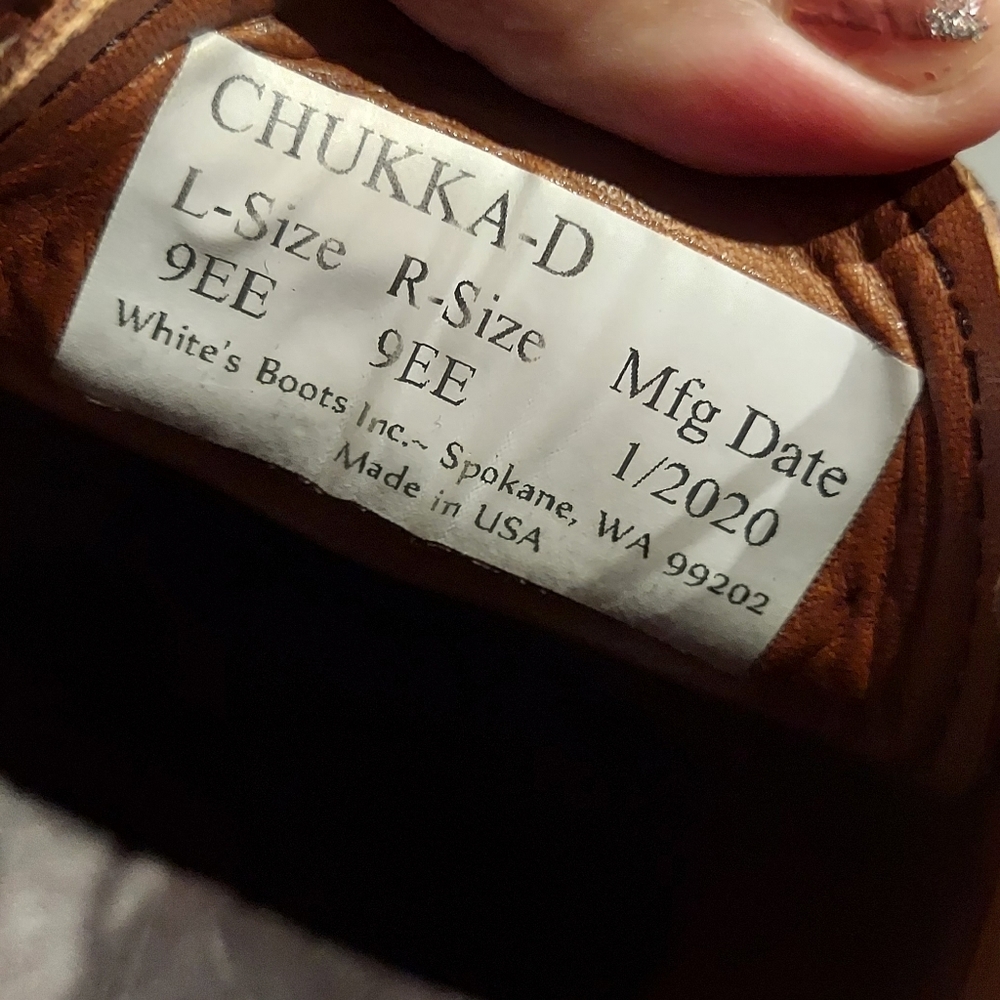 FINAL PRIZE 🔥White Reserve chukka boots since 1853 white Reserve chukka - Picture 3 of 16